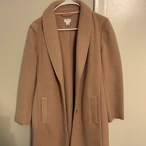 Long light pick winter wool coat